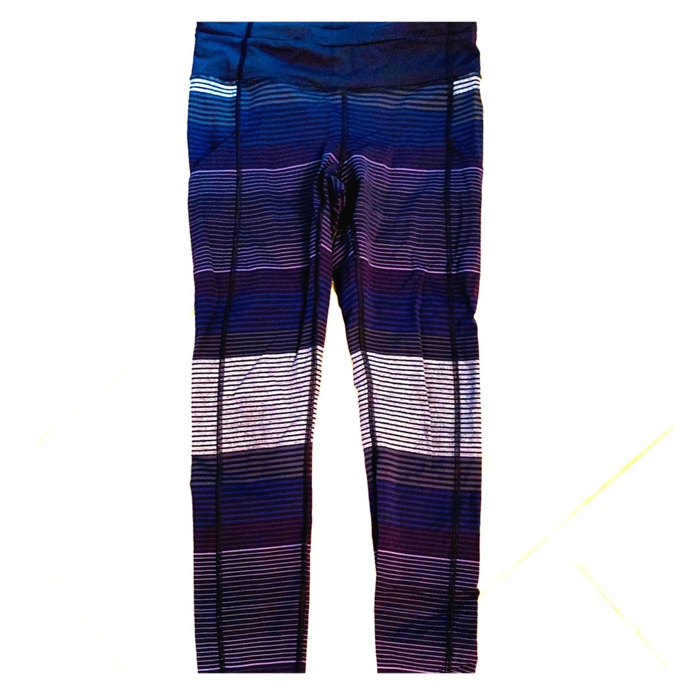 Multi colored - blue, purple, grey and black